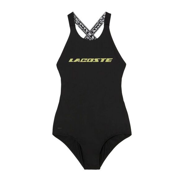 Lacoste Other - Lacoste Womens/Ladies One Piece Bathing Suit / Black